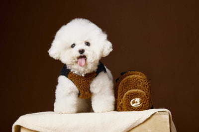 Chaleco de Terciopelo Acolchado Schnauzer Bichon sin Mangas - Image 26