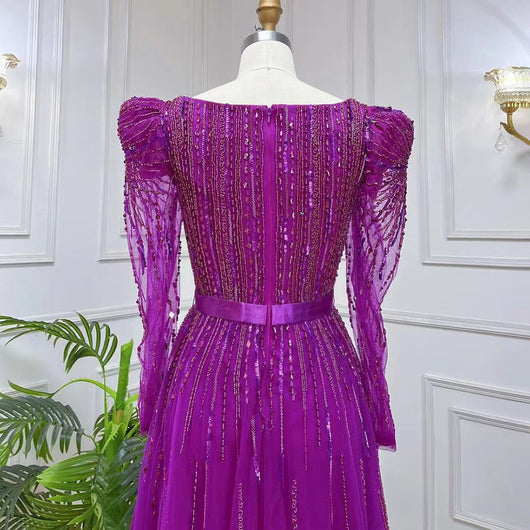Vestido de Noche Rojo Rosado Premium para Anfitrionas - Image 16