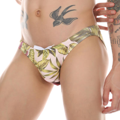 Bañador Estampado Tropical con Diseño de Hojas de Coco y Arce - Pantalón de Playa Multicolor Trendy - Image 37