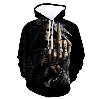Sudadera Holgada Estampada para Hombre - Image 23