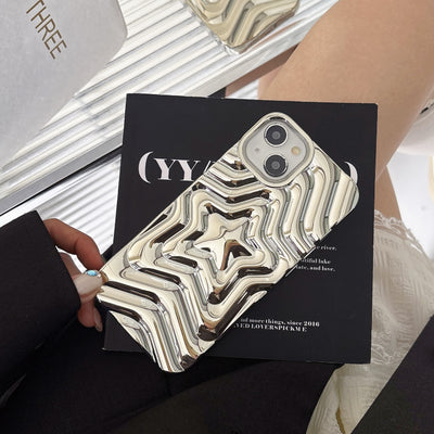 Funda Protectora con Diseño de Estrella 3D en Plata Electrochapada - Image 17