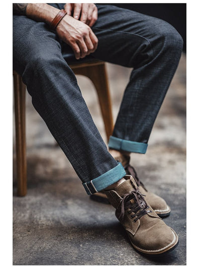 Jeans Rectos Workwear Retro para Hombre - Image 15