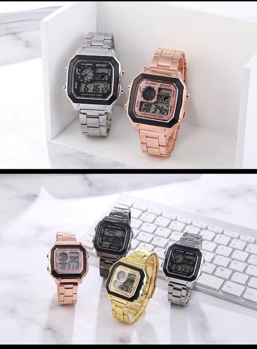 Reloj LED Luminoso de Moda para Hombre con Personalidad - Image 16