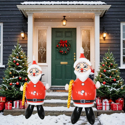 Papá Noel Inflable de PVC - Decoración Navideña Gigante - Image 9