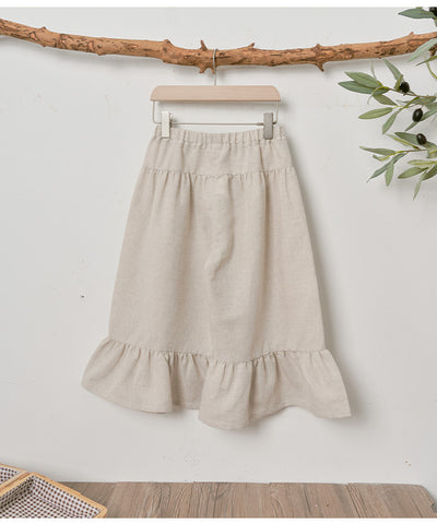 Pantalón Niña Estilo Nórdico Cintura Elástica Colores Puros - Image 24