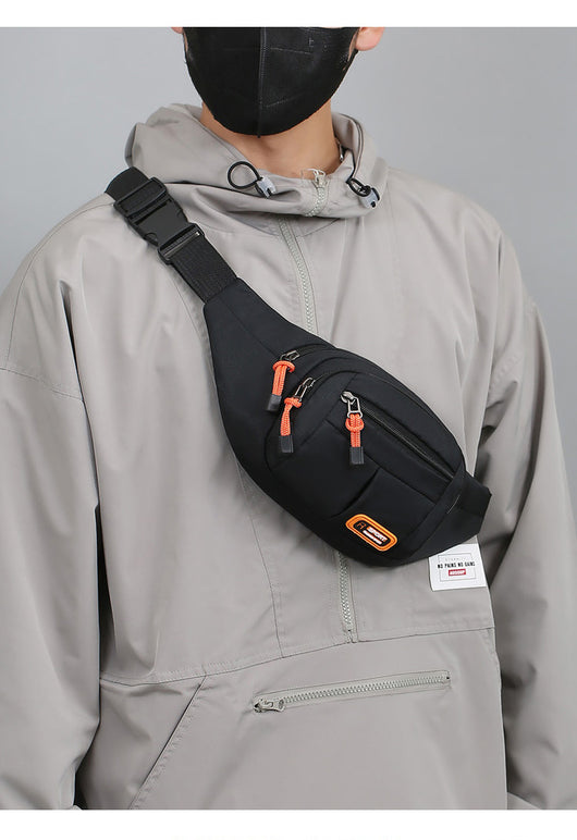 Bolsa Pecho Impermeable Gran Capacidad con Diseño Inclinado - Image 8