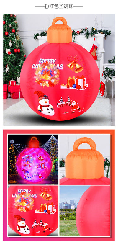 Bola Navideña Inflable con Luces LED RGB - Image 14