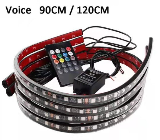 Luz Ambiental RGB para Auto con Control por Voz y 7 Colores - Image 23