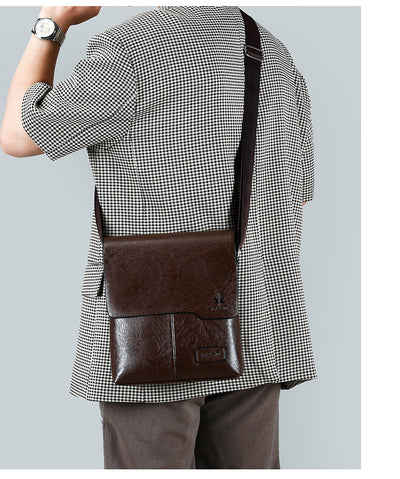 Mochila Vertical Casual para Hombre con Cubierta Protectora - Image 17