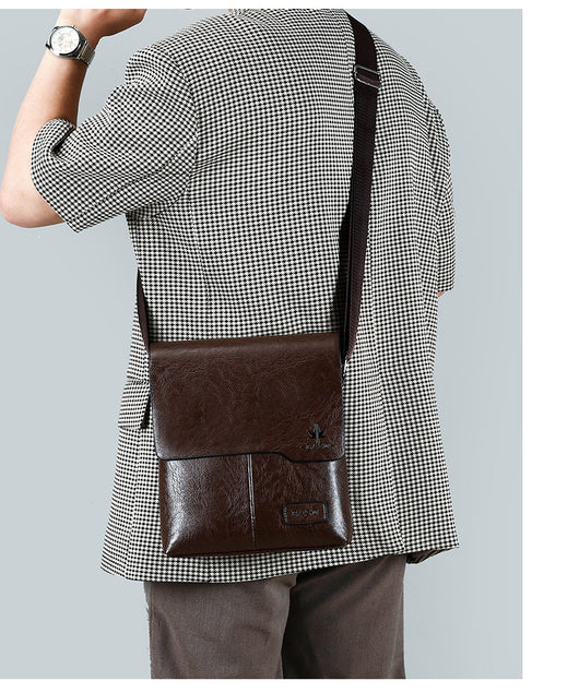 Mochila Vertical Casual para Hombre con Cubierta Protectora - Image 17