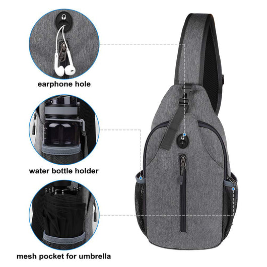 Bolsa de Pecho para Hombre - Mochila Bandolera Deportiva - Image 57