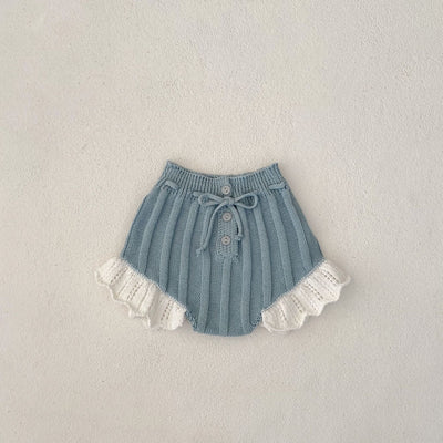 Conjunto de Crochet para Bebé Niña - Blusa Manga Larga y Pantalón Acampanado de Algodón - Image 15