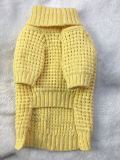 Suéter Cuello Alto para Mascotas - Ropa Abrigada para Gatos y Perros - Image 14