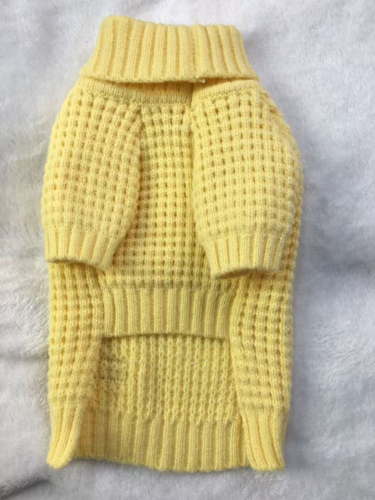 Suéter Cuello Alto para Mascotas - Ropa Abrigada para Gatos y Perros - Image 14