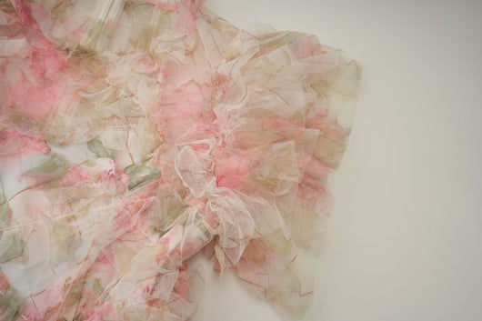 Vestido Elegante sin Mangas con Cuello Tortuga y Falda Tableada Bordada - Image 41