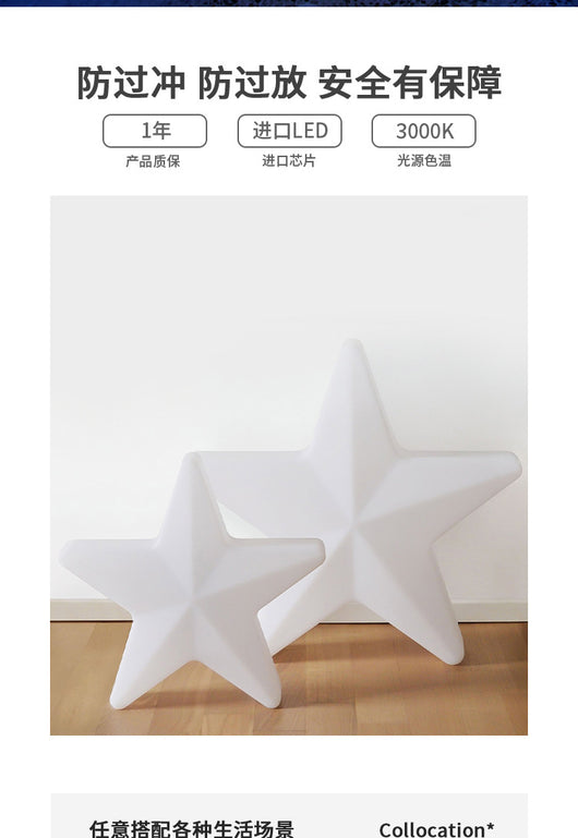Estrella LED Luminosa Recargable con Control Remoto - Image 15