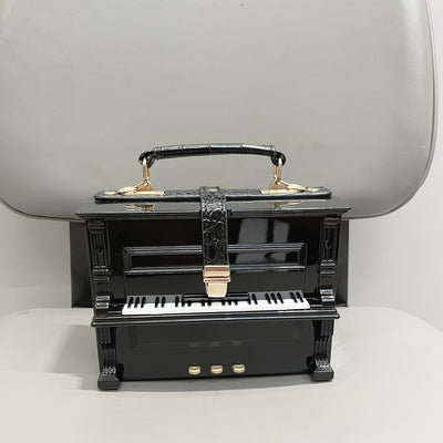 Bolso Bandolera Acrílico con Diseño Piano - Image 23