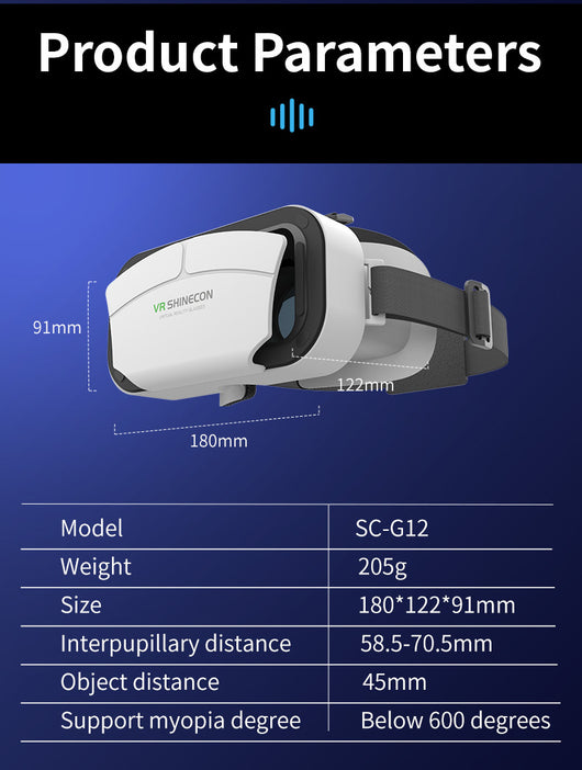 Gafas de Realidad Virtual 3D - Consola Integrada de Juegos e Películas Inmersivas - Image 23