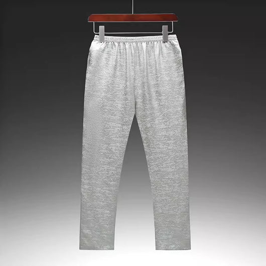 Traje Tang de Seda Mulberry para Hombre - Elegancia Tradicional China - Image 30
