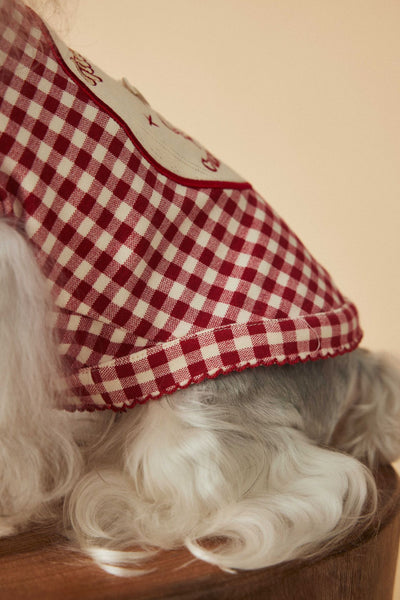 Chaleco Escocés sin Mangas para Perro Maltés y Schnauzer Teddy en Rojo - Image 17
