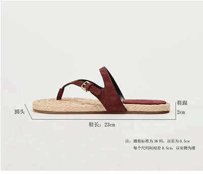 Sandalias Tejidas para Mujer - Chanclas Cómodas de Verano para Playa y Exterior - Image 7