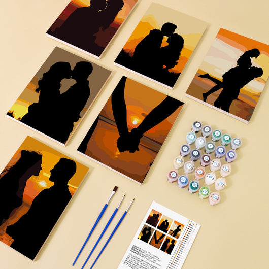 Kit de Pintura al Óleo Miniatura DIY - Paisajes y Flores para Principiantes - Image 14