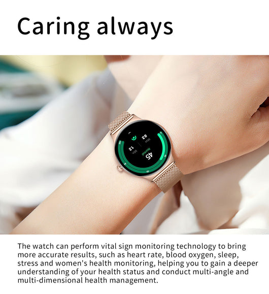 Reloj Inteligente V89 Ultra Delgado con Pantalla Full HD y Llamadas Bluetooth - Image 26