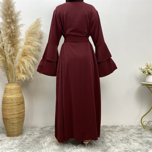 Cardigan Elegante con Bolsillos y Doble Manga para Mujer - Image 21