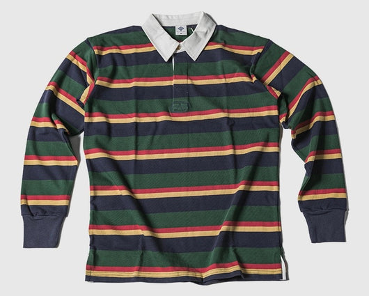 Polo Retro de Manga Larga con Rayas - Camiseta Clásica para Hombre - Image 12