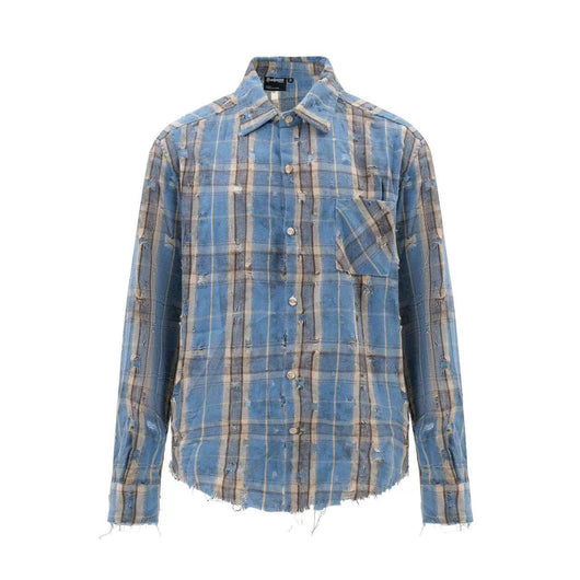 Camisa Vintage con Detalles Perforados - Estilo Personalidad - Image 25