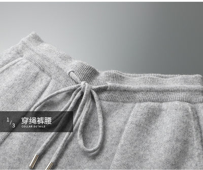 Conjunto de Sudadera con Capucha y Pantalón Tejido de Color Liso para Hombre - Image 16