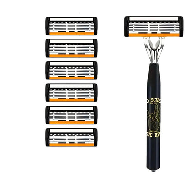Mango Ergonómico de Seis Capas para Afeitadora Manual - Image 21