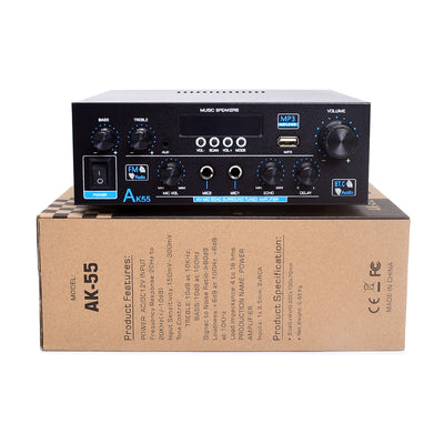 Parlante Bluetooth AK55 de Alta Potencia HiFi Digital - Image 9