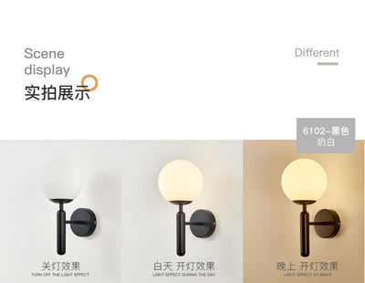 Lámpara de Pared LED Minimalista Moderna para Dormitorio y Sala de Estar - Image 9