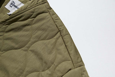 Chaqueta de Algodón Lavado con Calcetines Sueltos Estilo Japonés Minimalista - Image 10