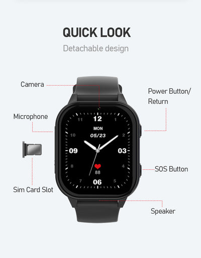 Reloj Inteligente 4G con Ranura para Tarjeta SIM - Image 25