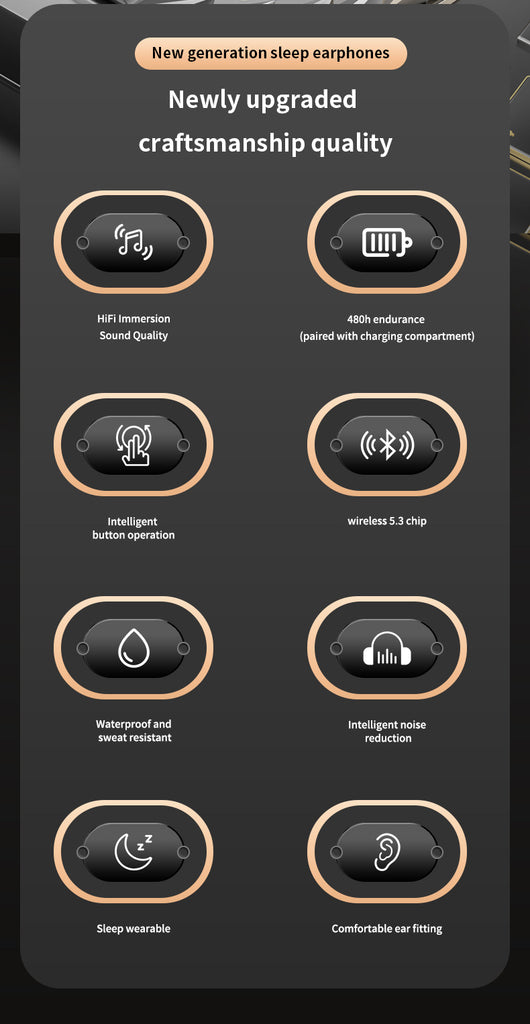 Auriculares Bluetooth Post-Auriculares Cómodos sin Dolor - Image 36
