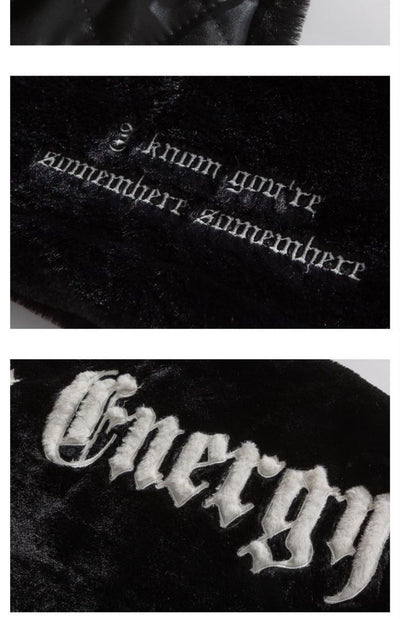 Abrigo Acolchado de Algodón con Bordado de Letras para Hombre - Image 18
