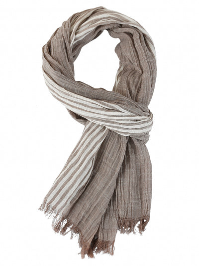 Bufanda Hombre Rayas Primavera Verano - Diseño Bicolor Versátil - Image 18