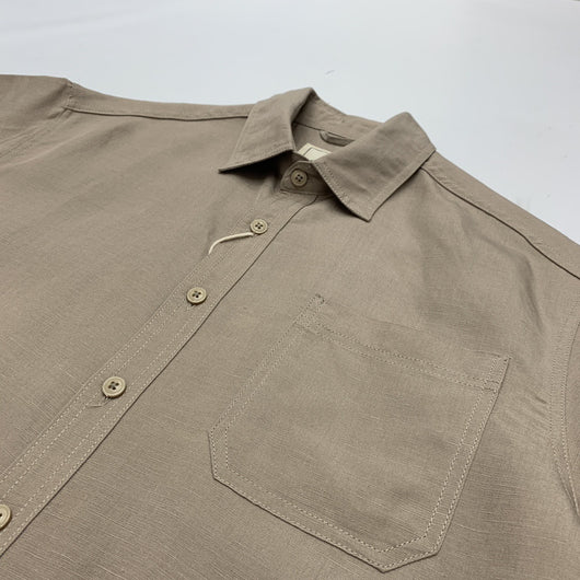 Camisa Retro Japonesa de Lino y Algodón de Manga Corta con Dobladillo Plano - Image 31