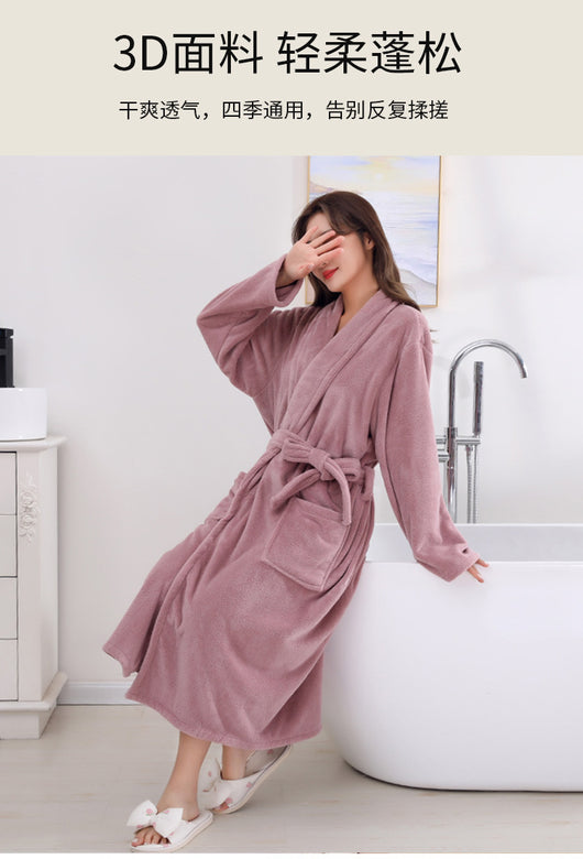Toalla de Baño Coral Fleece Tamaño Plus - Súper Absorbente y Secado Rápido - Image 16