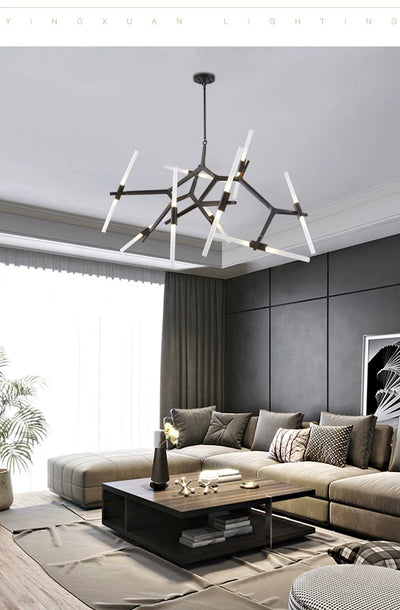 Lámpara Colgante Minimalista de Diseño Irregular para Sala y Comedor - Image 17