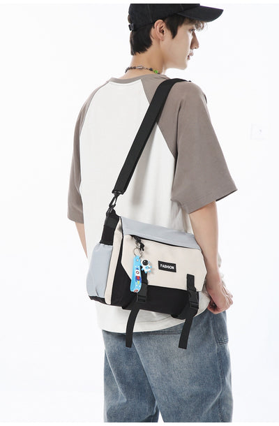 Bolsa de Hombro Casual Mujer Capacidad Grande Diseño Neutro Japonés - Image 23
