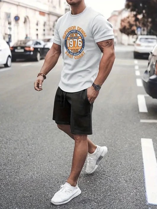 Conjunto Casual Holgado para Hombre con Tecnología de Impresión 3D - Image 18