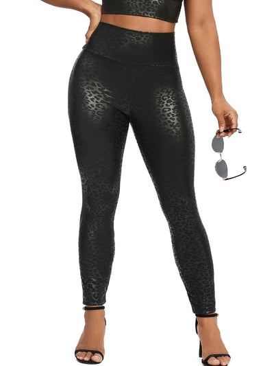Leggins Deportivos Estampado Leopardo - Yoga y Fitness - Image 16