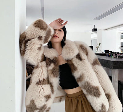 Abrigo de Piel de Cordero para Mujer - Otoño e Invierno - Image 11