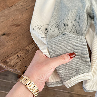 Leggings Infantiles Estampado Conejo Otoño - Diseño Adorable - Image 23