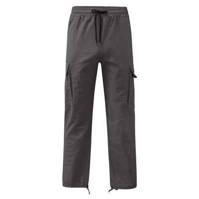 Pantalones Casuales con Múltiples Bolsillos y Cordón Ajustable - Image 24