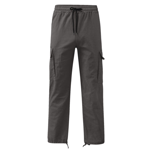 Pantalones Casuales con Múltiples Bolsillos y Cordón Ajustable - Image 24