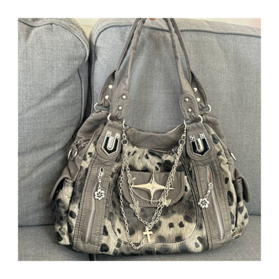Bolso Bandolera Leopardo Retro Vintage - Estilo Subcultura - Image 9